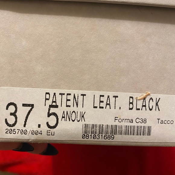 Jimmy Choo Black Patent Anouk Heel - Picture 6 of 8